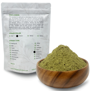 100% Pure Natural Kratom (Green Vein) 3000grams