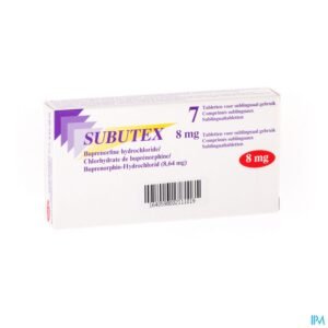 Subutex pills
