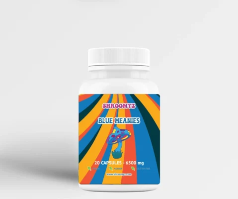 Blue Meanies Capsules 6500MG UK | Buy Potent Mushroom Capsules